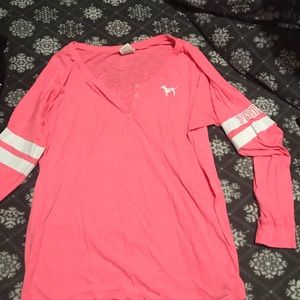 Boyfriend cut Victoria secret top